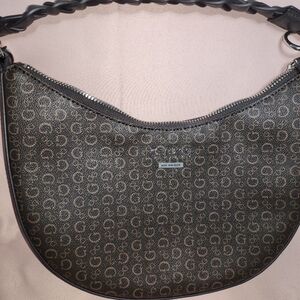 GUESS Brown Patterned Shoulder Bag - Crossbody NEW Without Tags
